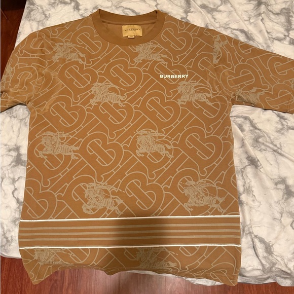 Burberry Tan Monogram T-Shirt
